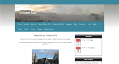 Desktop Screenshot of killearnkirk.org.uk